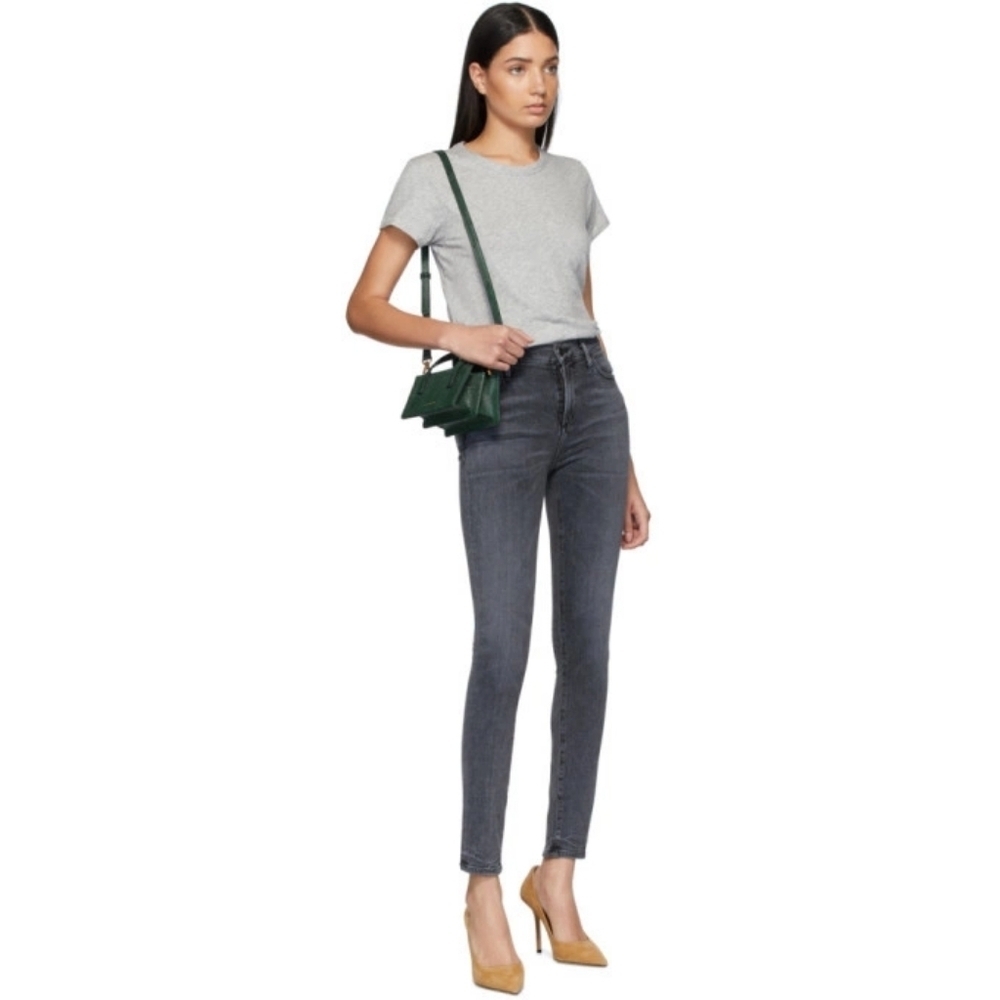 Citizens of Humanity Rocket High-Rise Skinny Jeans Gray Size 30 | Sculpting - Picture 3 of 7